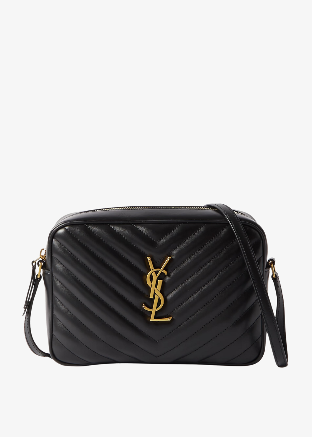 Lou medium quilted leather shoulder bag – YSL