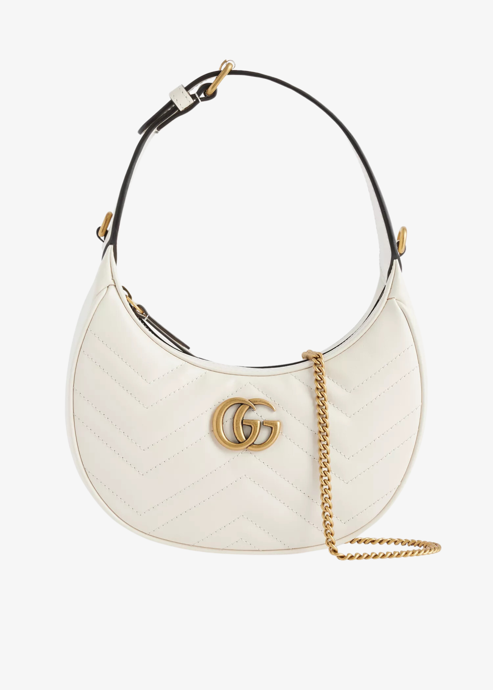 GG Marmont Mini Leather Shoulder Bag – Gucci (Mystic White)