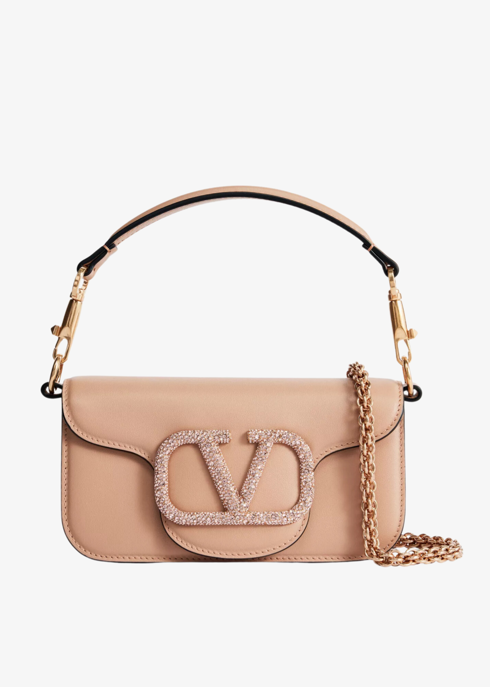 Loc Leather Shoulder Bag – Valentino Garavani