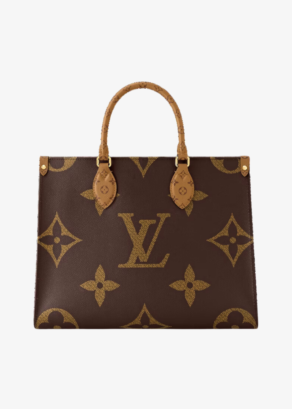 LV Onthego MM Monogram coated canvas