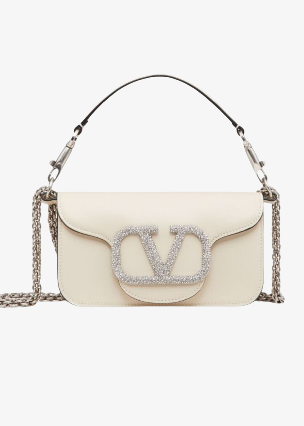 small Loco crystal-embellished shoulder bag – VALENTINO