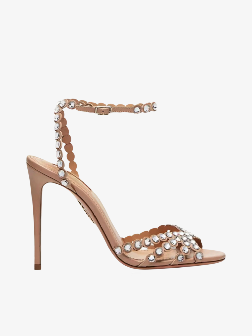 Tequila 105 Sandals – Aquazzura (Rose Gold)