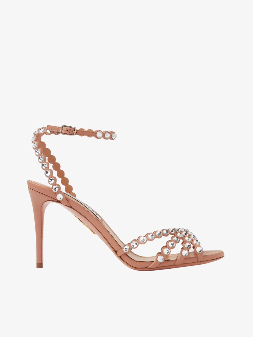 Tequila 85 Sandals – Aquazzura (Metallic)