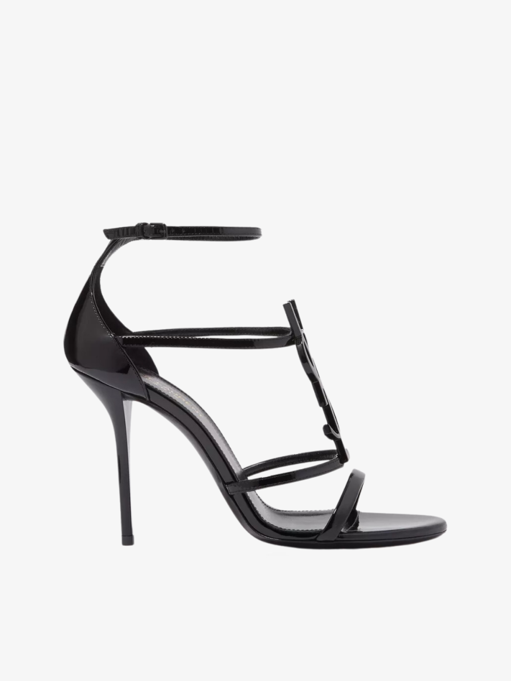 Cassandra 100 Monogram Sandals – Saint Laurent (Black)