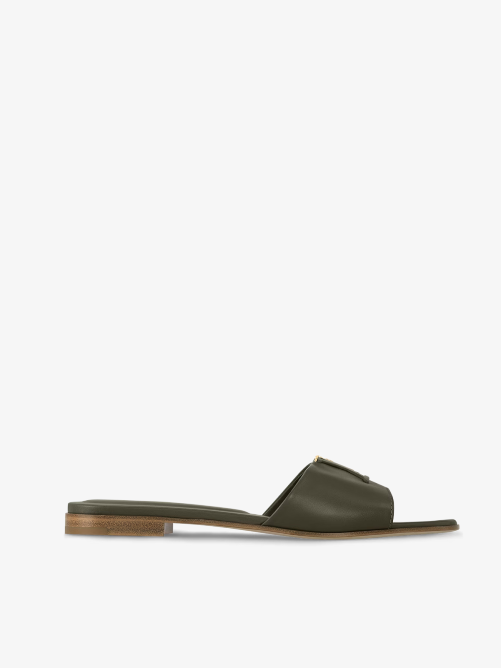 LV Capri Flat Mule – Louis Vuitton (Kaki)