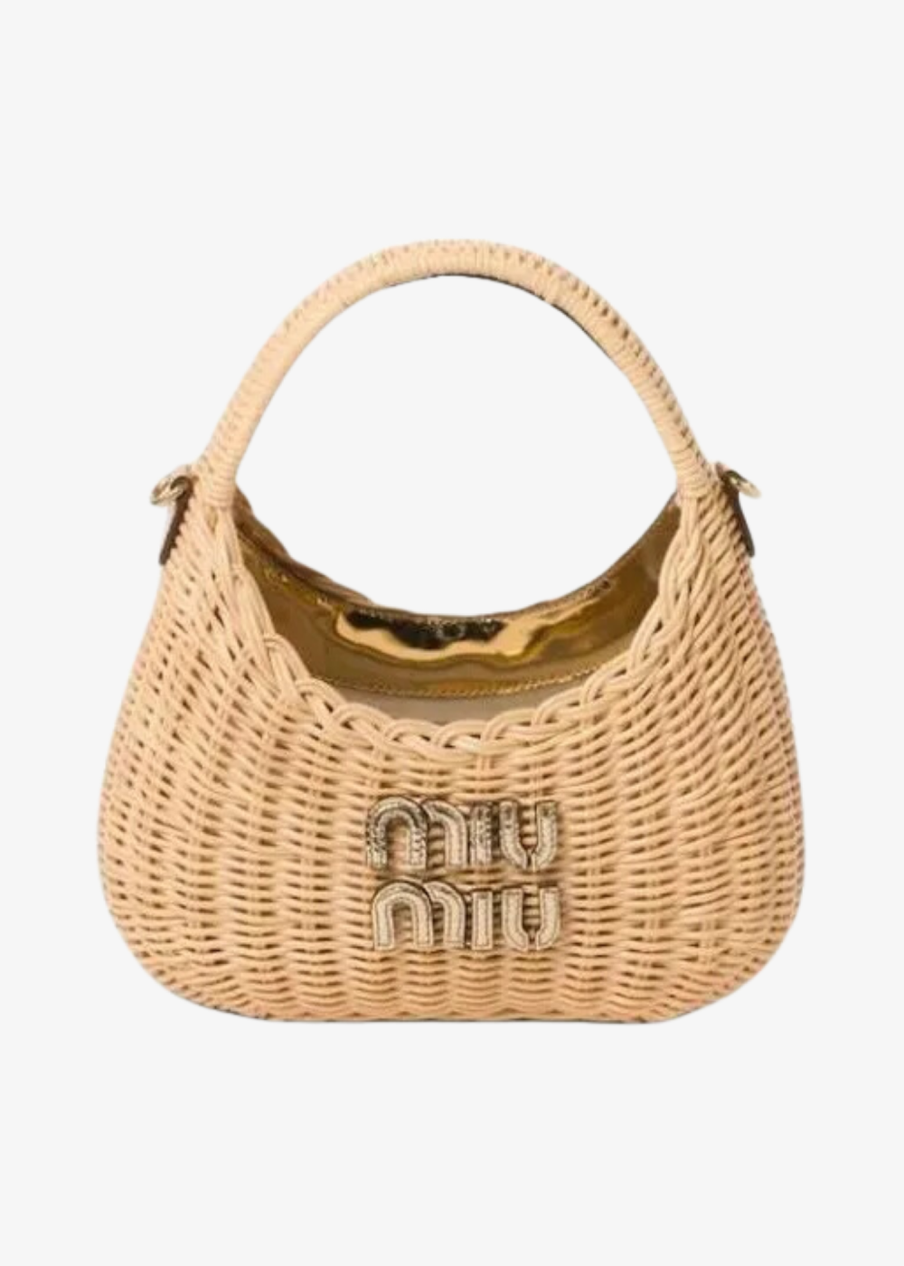 Wander Series Handbag – Miu Miu (Beige)