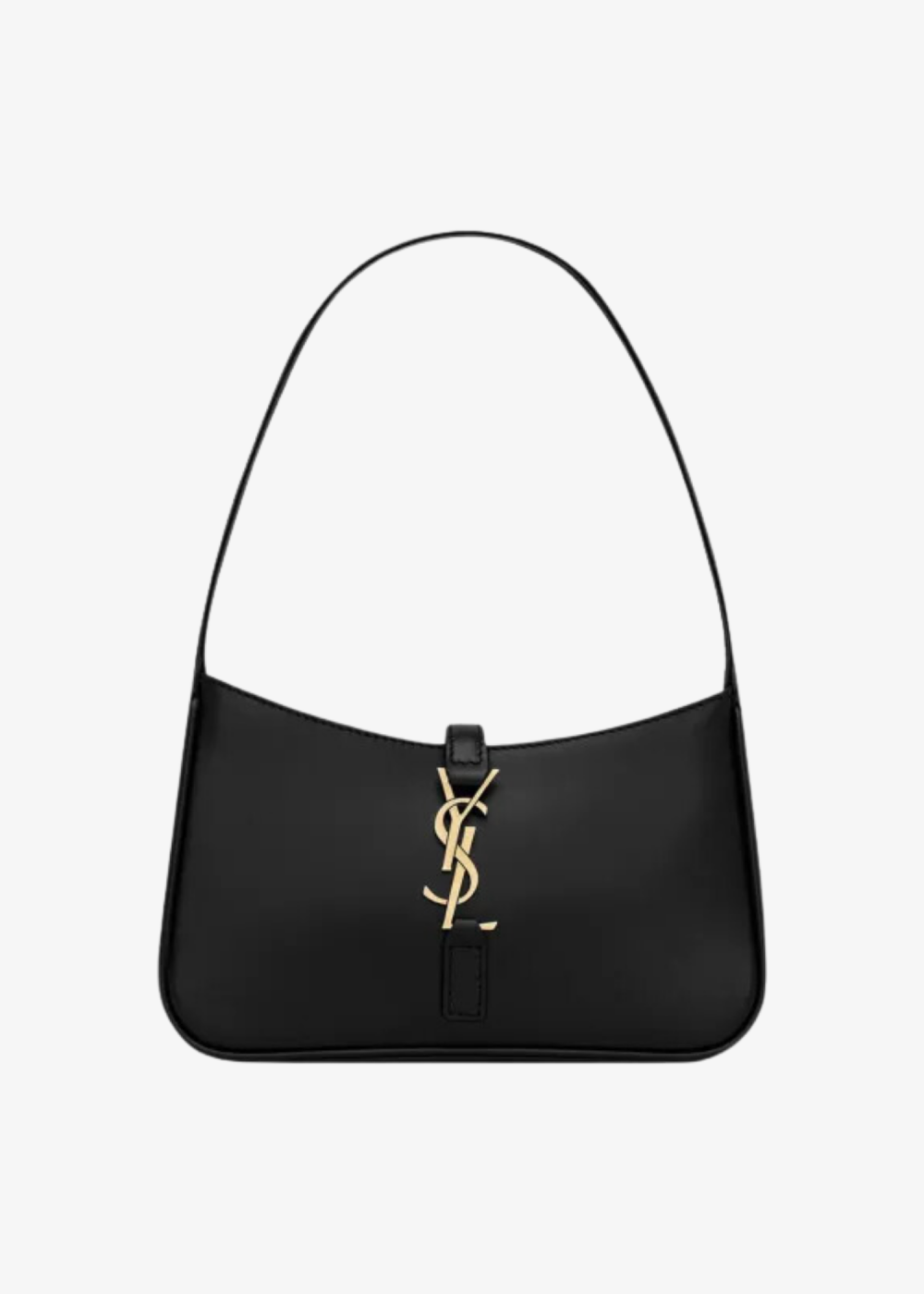 Le 5 ? 7 Mini Hobo Bag in Smooth Leather – Saint Laurent (Black)