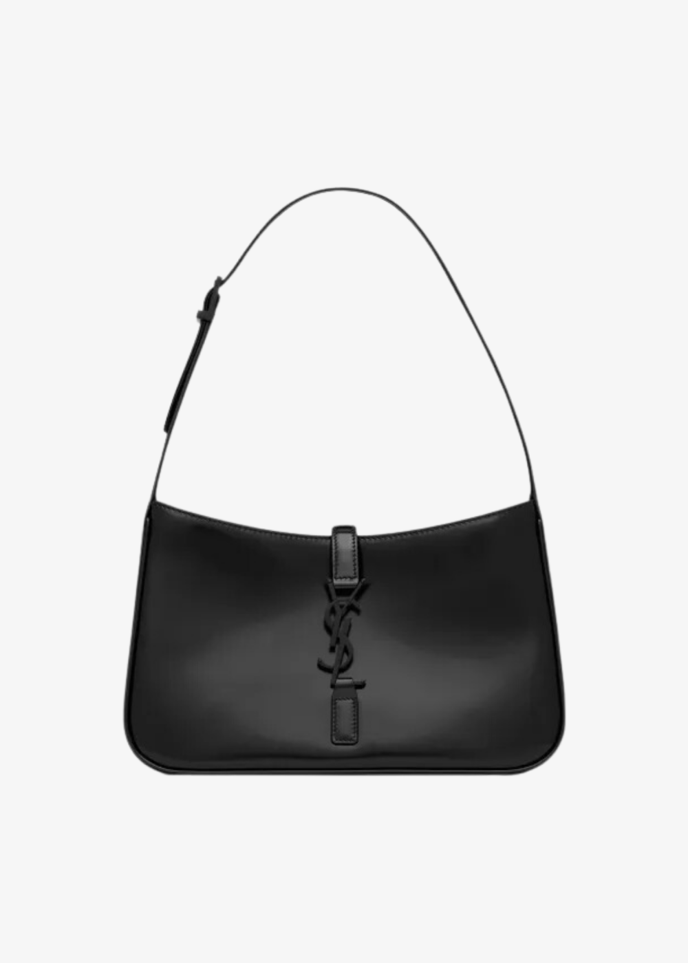 Le 5 ? 7 Mini Hobo Bag in Smooth Leather – Saint Laurent (Matt Black)