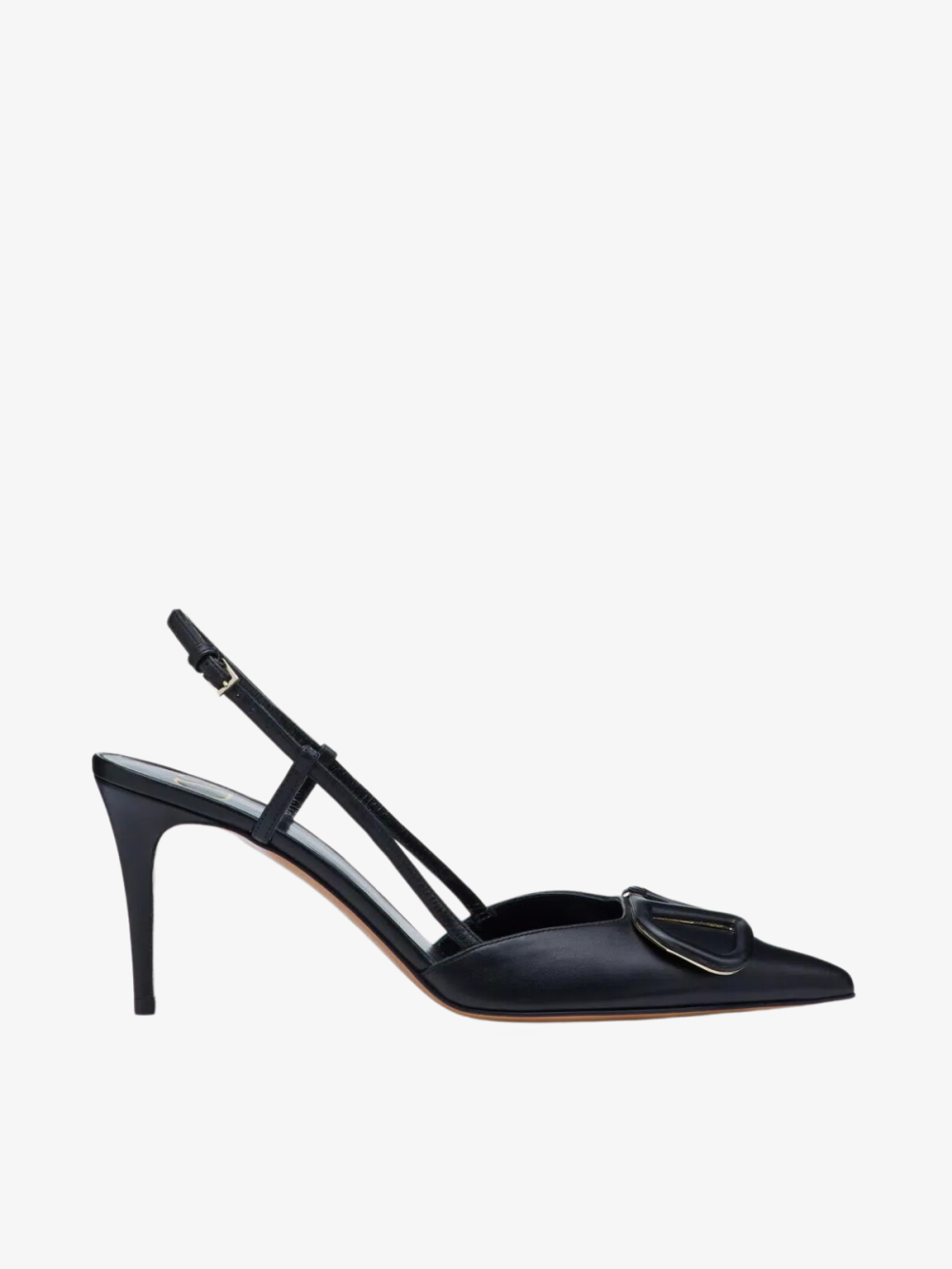 Valentino Vlogo Signature Calfskin Slingback Pump