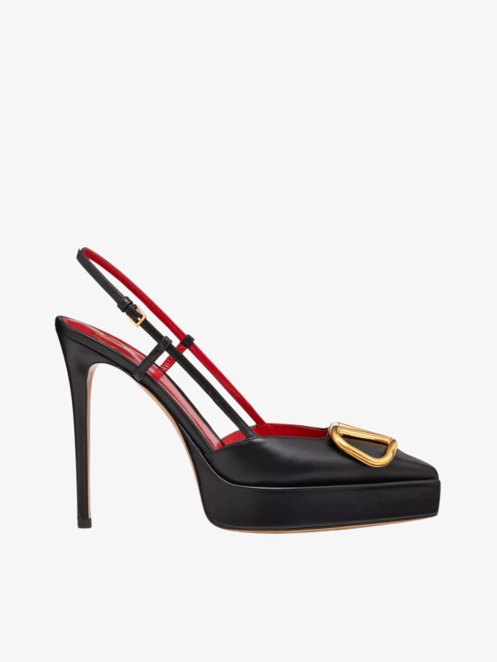 Valentino Patent Rockstud Caged Pump