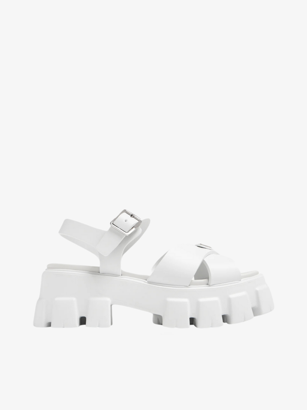 Rubber Sandals Prada (White)