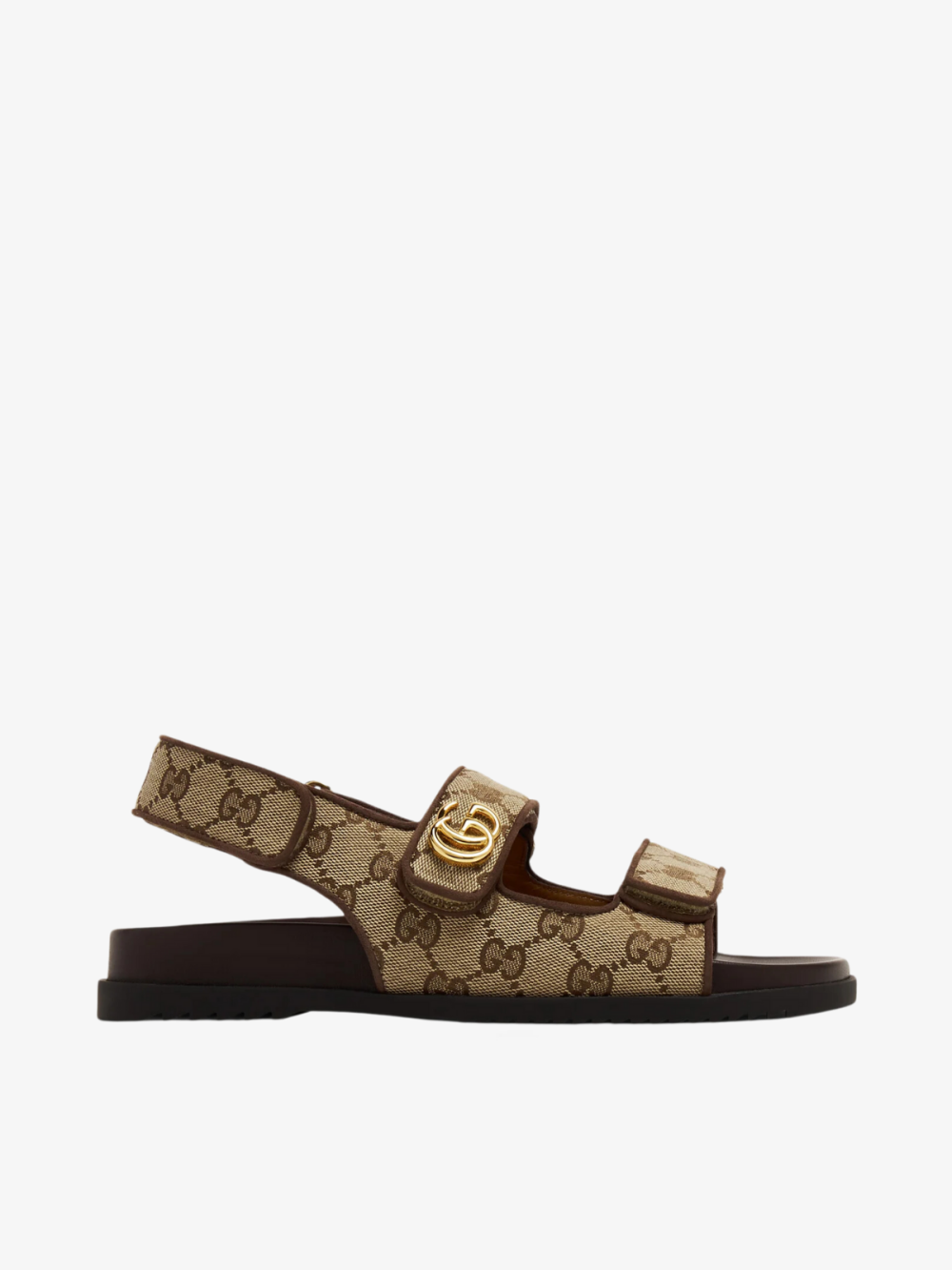 Double G Sandals Gucci (Prints Canvas)