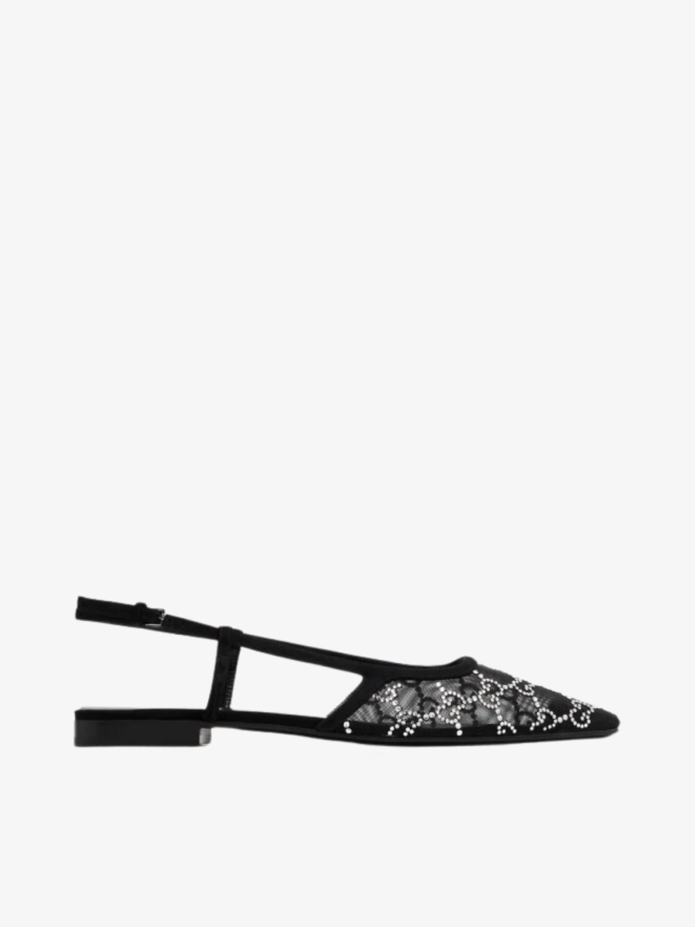 GG Slingback Ballet Flats Gucci (Black)