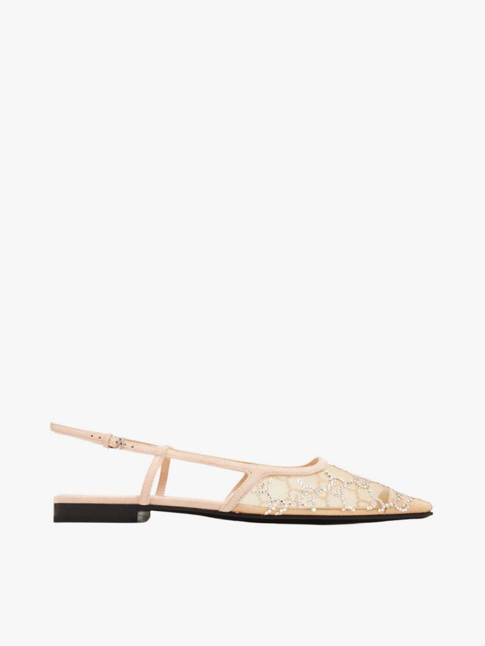 GG Slingback Ballet Flats Gucci (Pink)