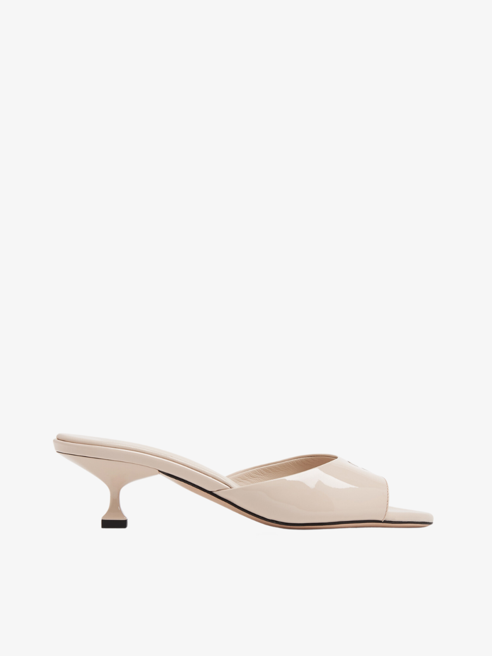 Patent Leather Sandals Miu Miu (Beige)