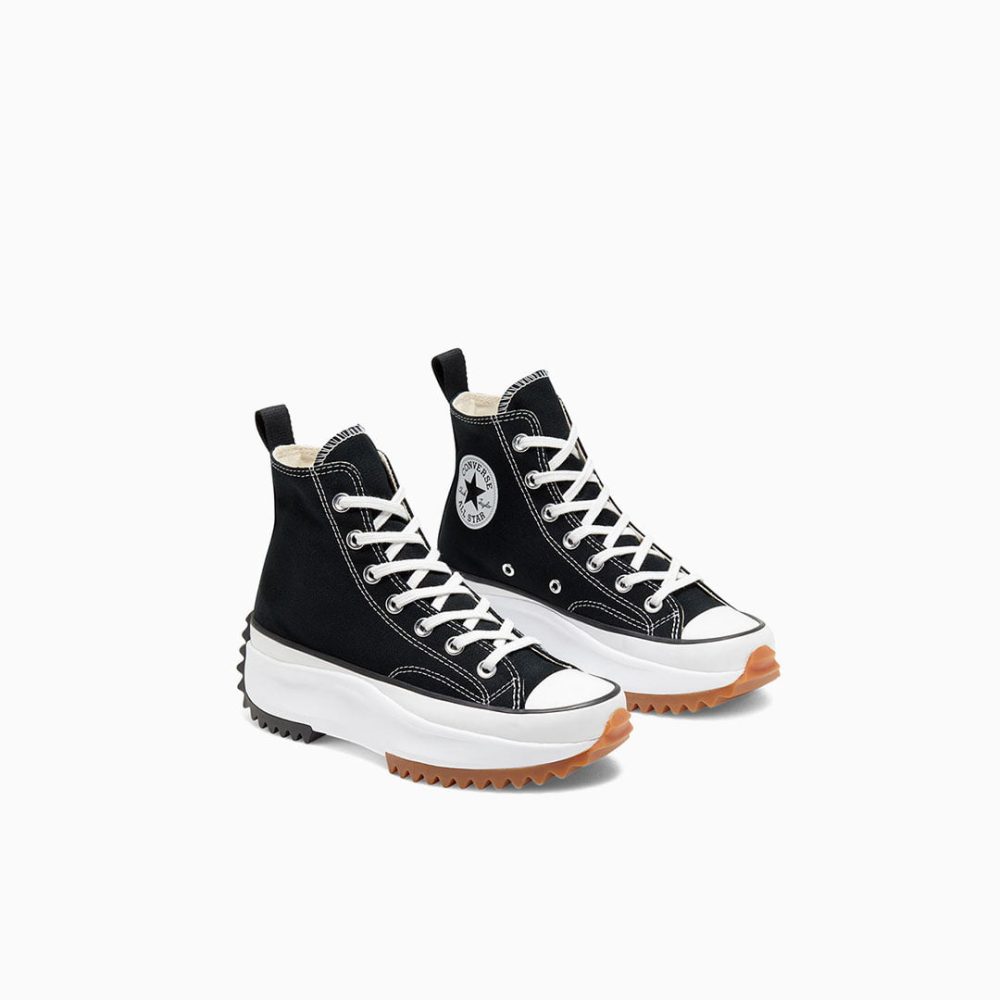 Converse Runstar Hike Trainers White Black Gum