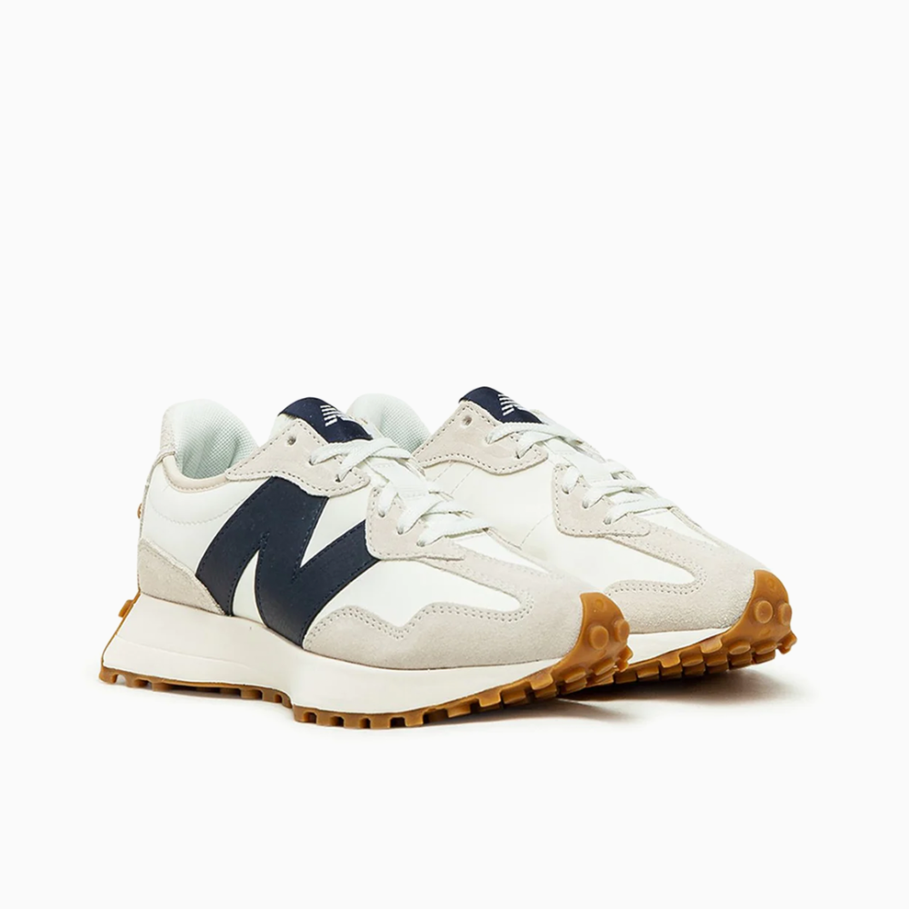 New Balance 327 Gray Navy Sneakers