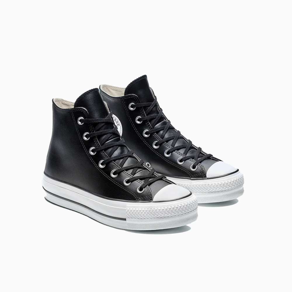 Converse Chuck Taylor All Star Lift Leather Black Sneakers