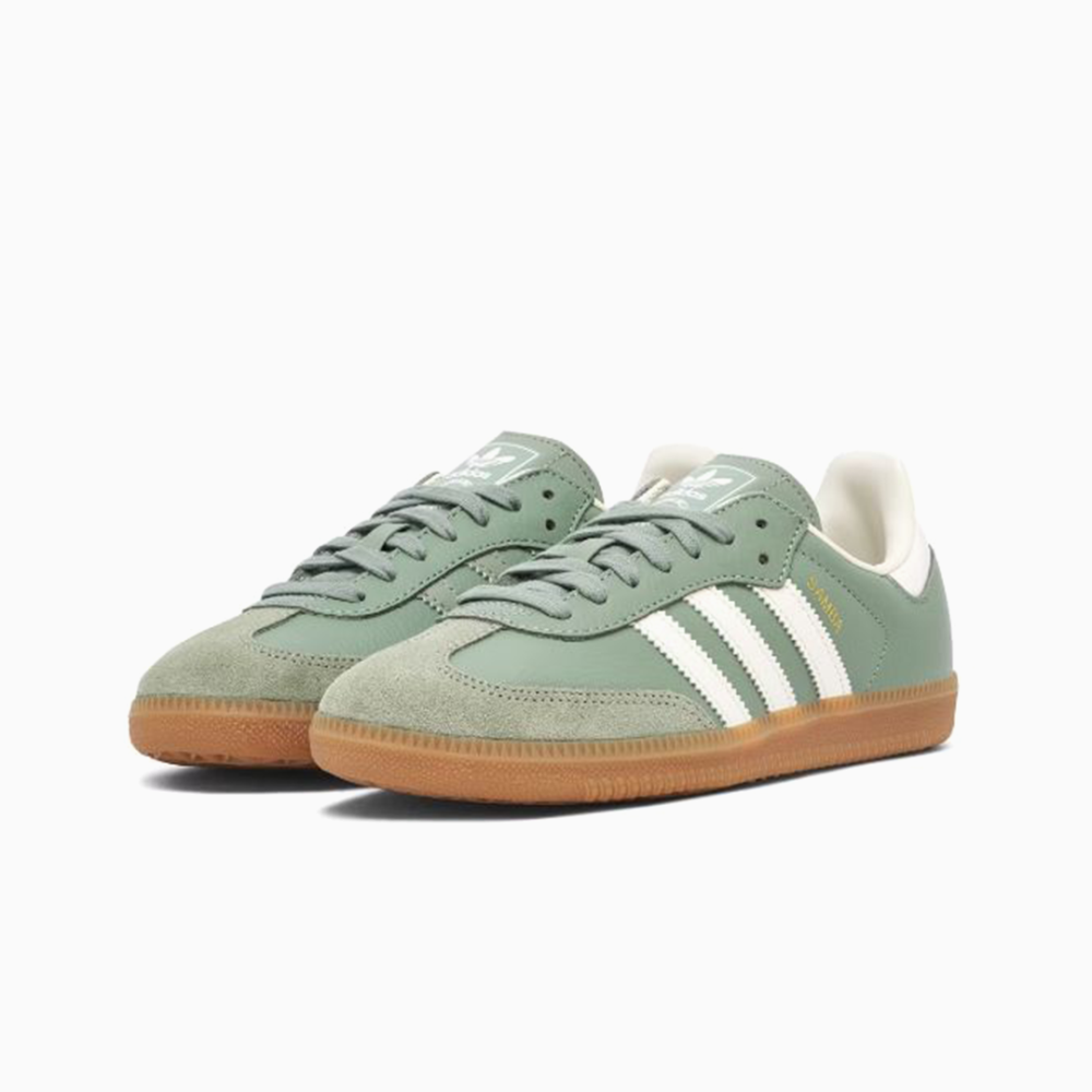 Adidas Samba OG  silver Green