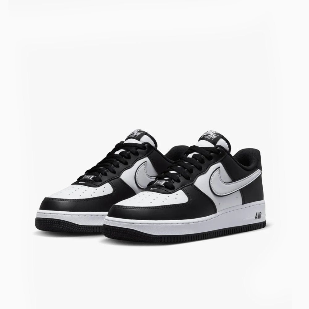 Nike Air Force 1 white swoosh panda