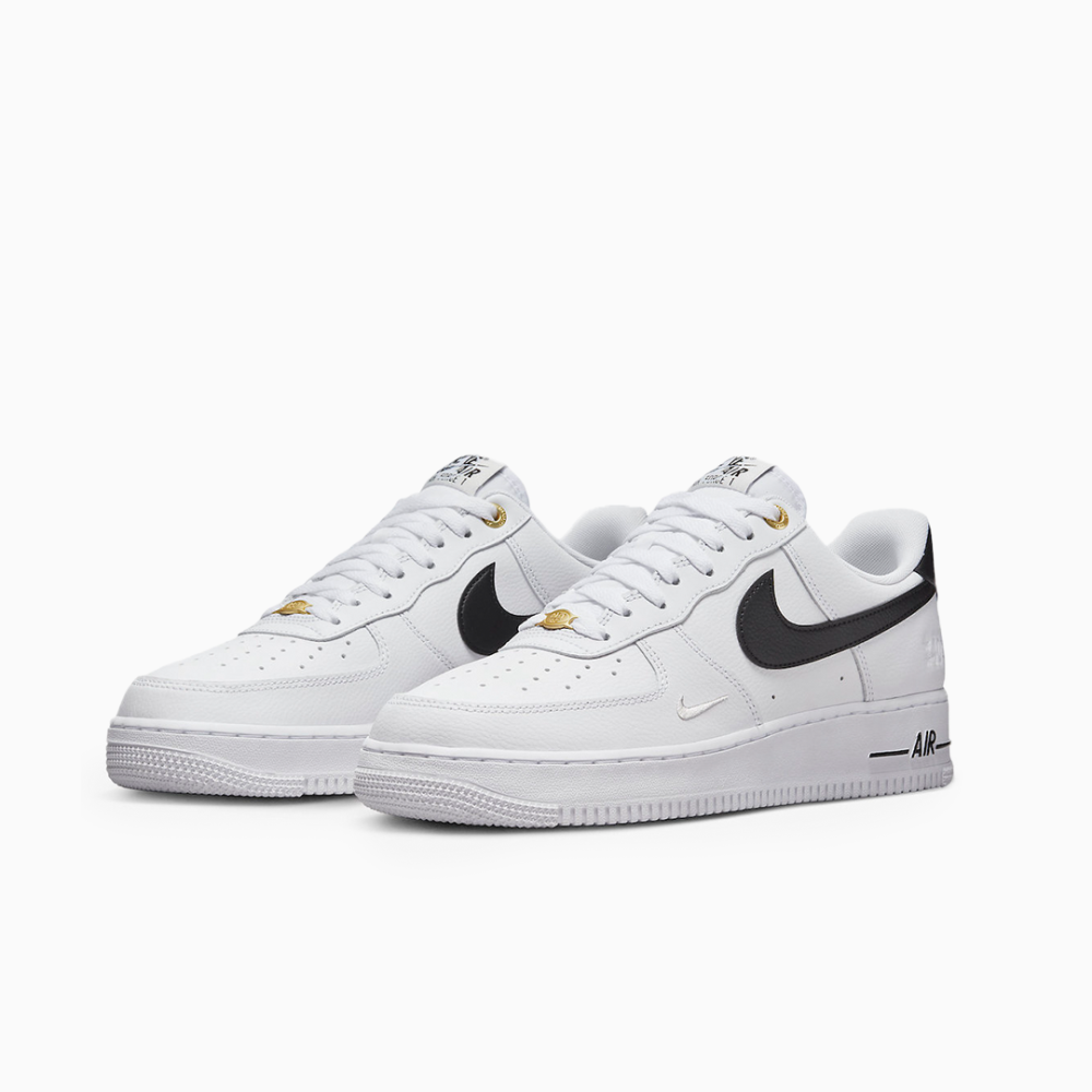 Nike Air Force 1 Low 40th Anniversary White Black Sneakers