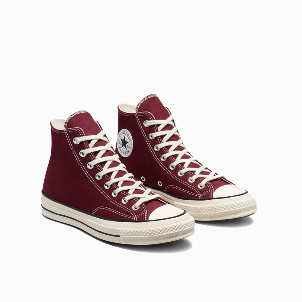 Converse Canvas Chuck 70 High Burgundy Sneakers