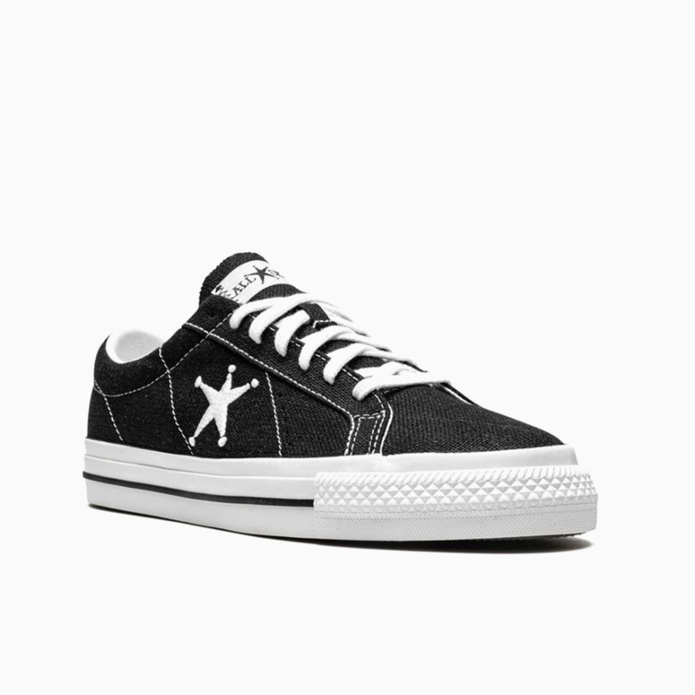 Converse X Stüssy One Star Low Black sneakers