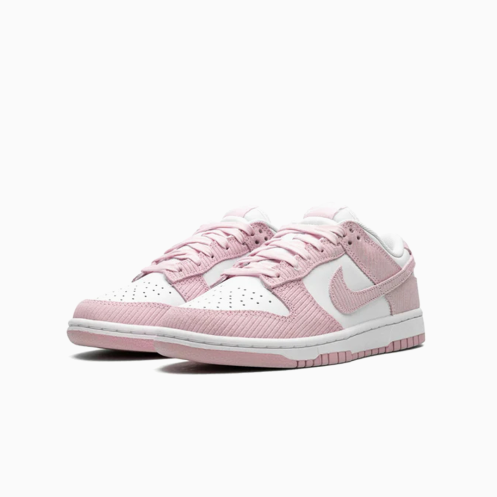 Nike SB Dunk Low Pink Corduroy Sneakers