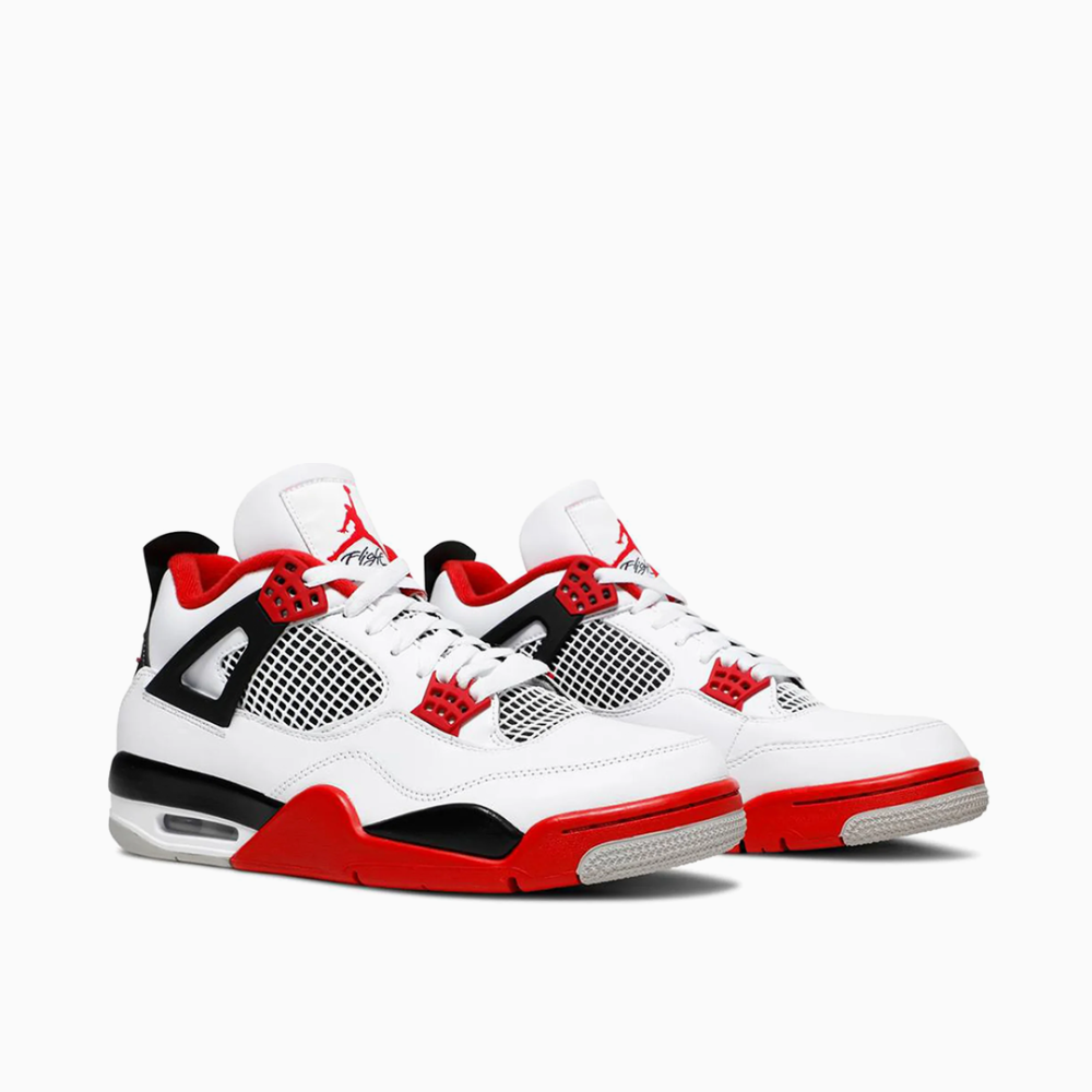 Air Jordan 4 Fire Red Sneakers