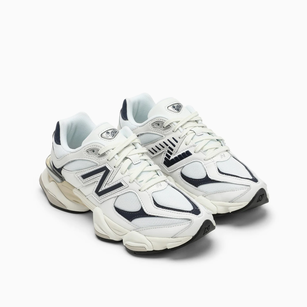 New Balance 9060 White Navy Sneakers