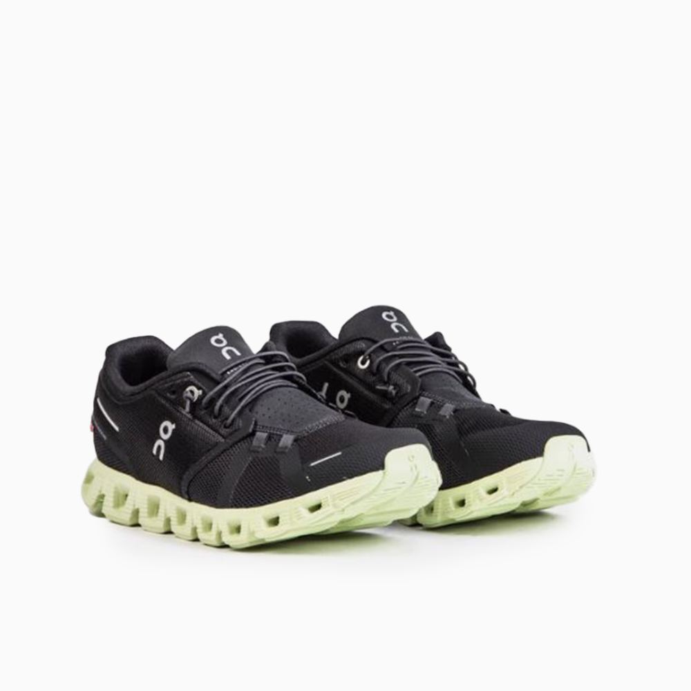 On Running Cloud 5 Black Green Shoes